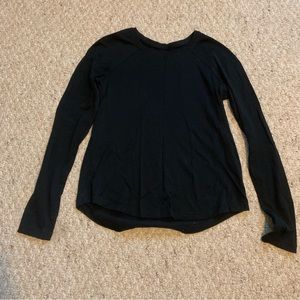 Black long sleeve shirt
